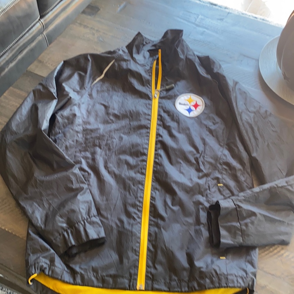 Steelers unisex rain jacket